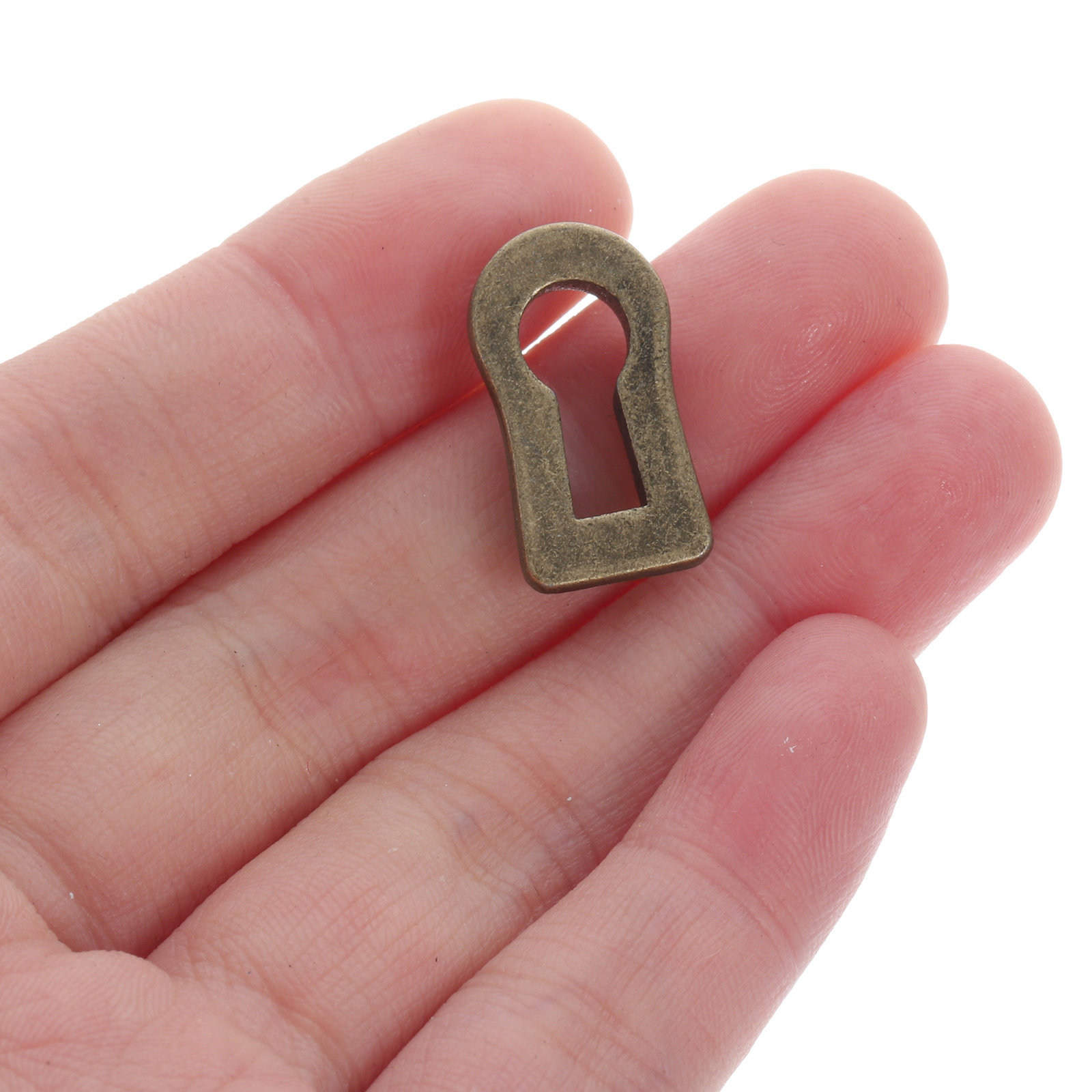 Furniture Hardware Tools - 12 adet Oval çinko alaşımı anahtar