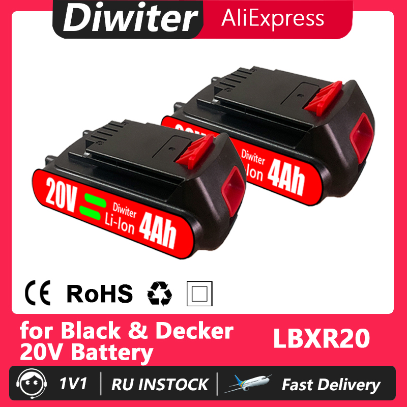 Black+Decker Tool 20V Max - 18V 4000mAh Black & Decker BL2018