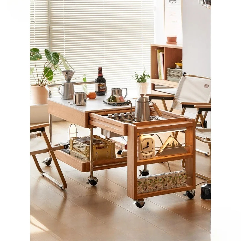 Japanese Furniture Hardware - Mobilya Country Tarzı Sehpa Kiraz Ağacı