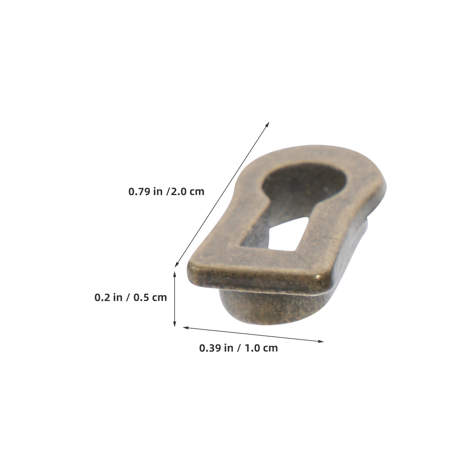 12 adet Oval çinko alaşımı ana - Furniture Hardware Tools incelemesi ve fiyatı