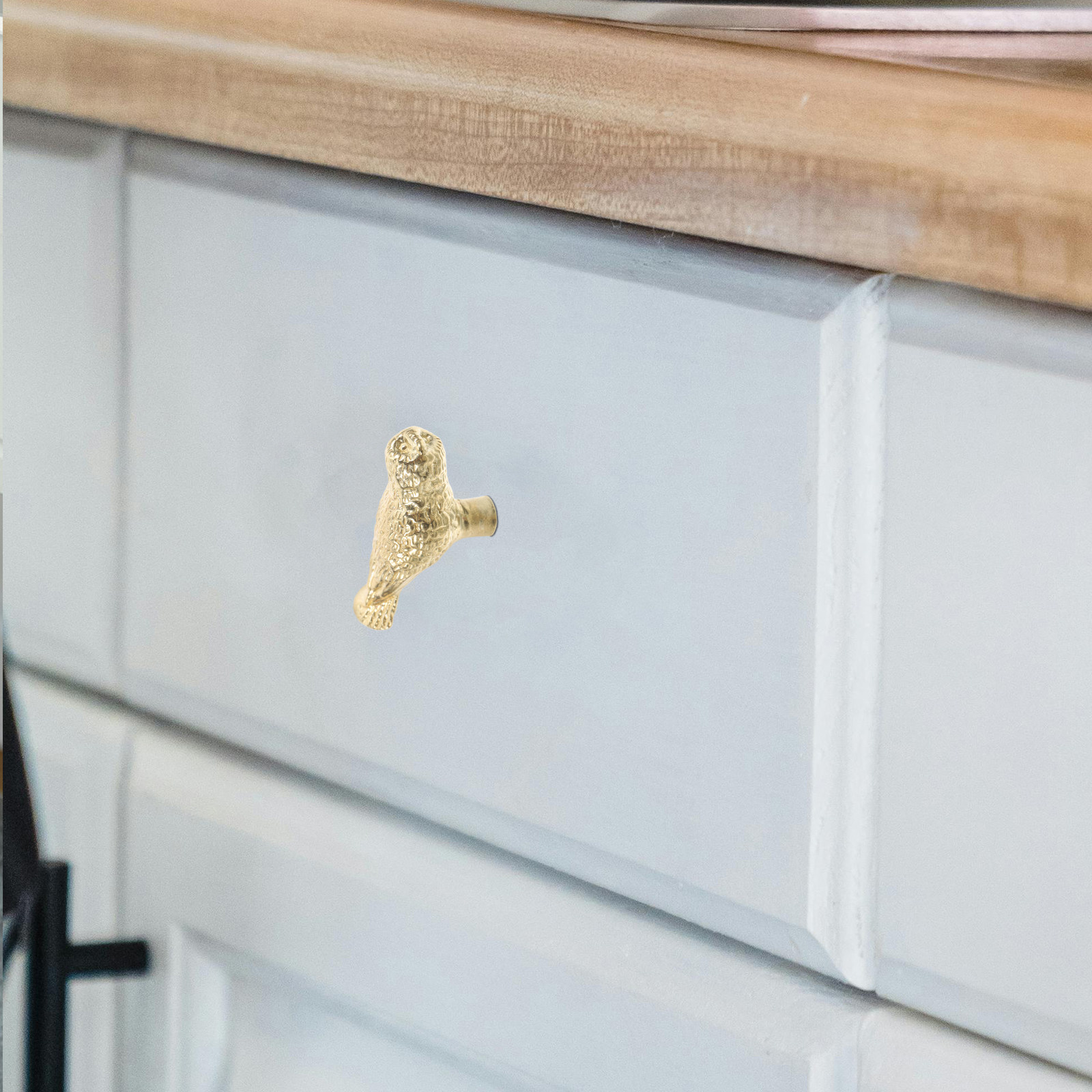 2 Adet Pirinç Baykuş Dolap Çek - Unique Furniture Hardware Pulls incelemesi ve fiyatı