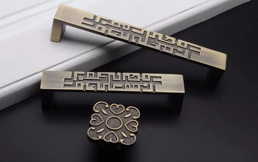 2 adet Çin Tarzı Çekmece çekme - Unique Furniture Hardware Pulls incelemesi ve fiyatı