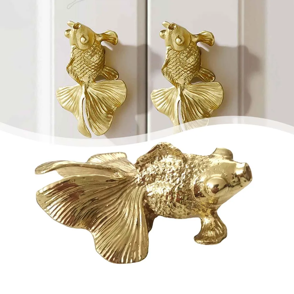 1 adet Japon Balığı Topuzu Pri - Unique Furniture Hardware Pulls incelemesi ve fiyatı
