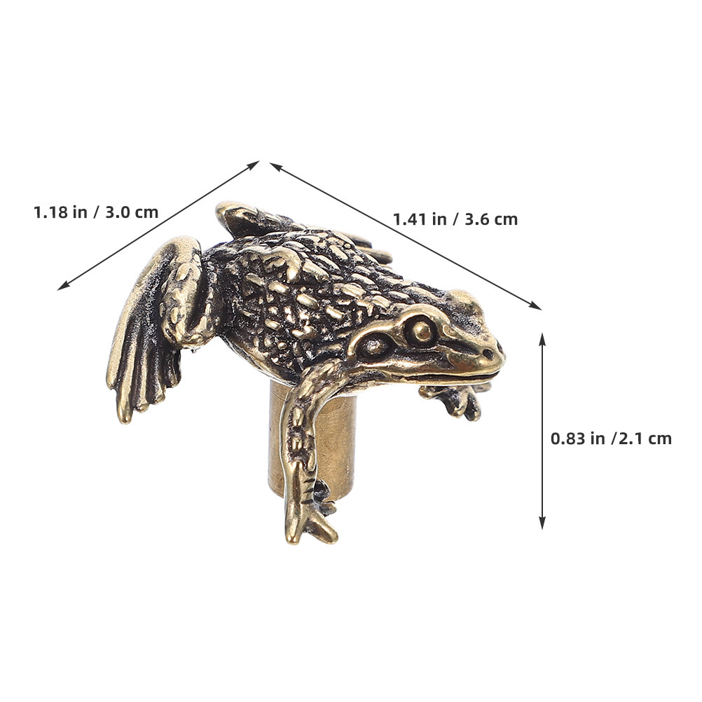 2 Adet Pirinç Kurbağa Kapı Kol - Unique Furniture Hardware Pulls incelemesi ve fiyatı